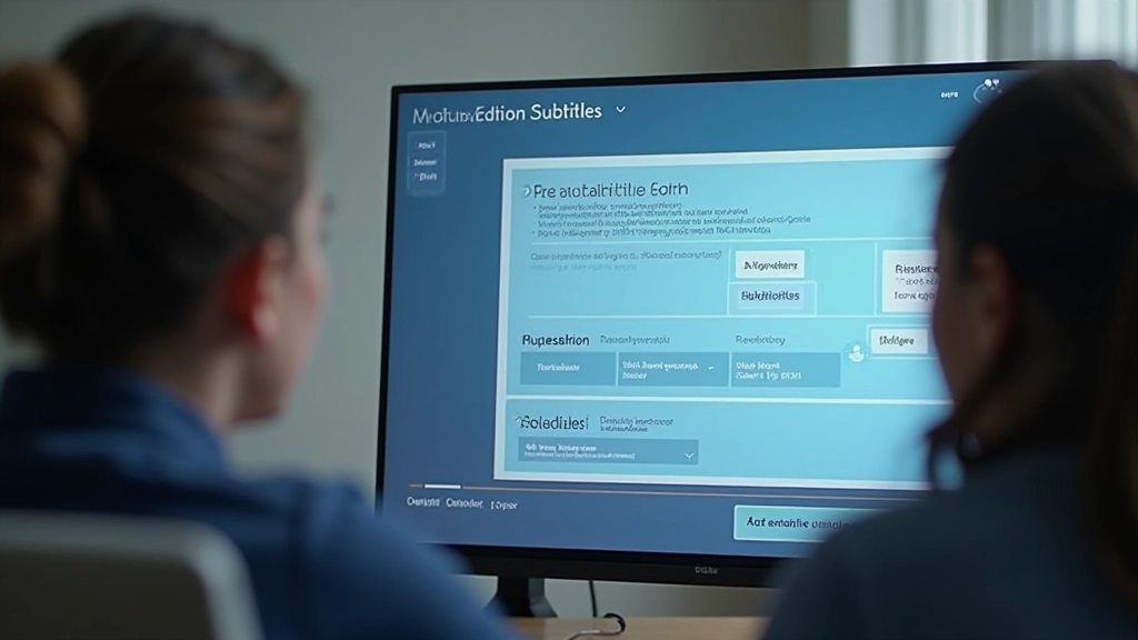 Arvuti ekraan näitab YouTube'i subtiitrite redaktorit, eesti keeles subtiitrid ja audio pikkus